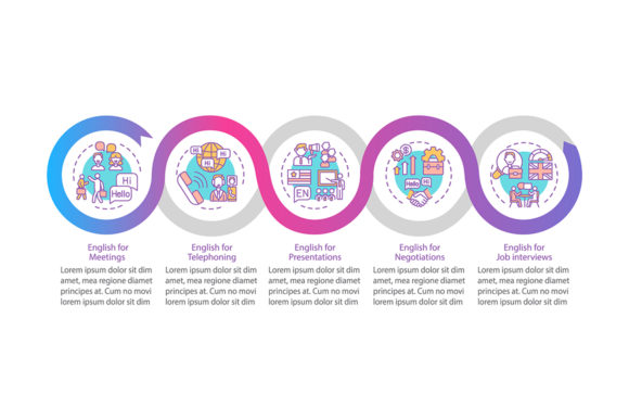 Business Purposes Vector Infographic: Streamlining Visual Communication for Modern Workflows