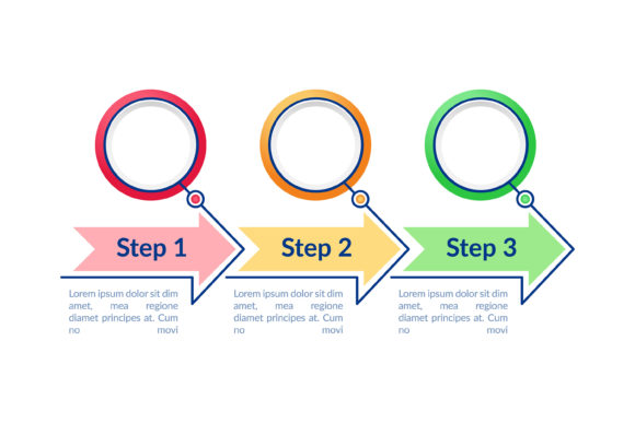 Colorful Circles Vector Infographic: Enhancing Visual Communication