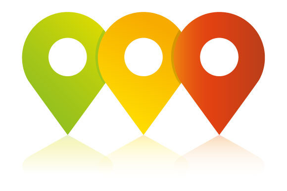 Enhancing Visual Communication with the Map Pin Marker Process Diagram Template