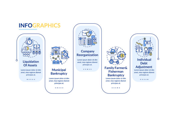 Evaluating the Business Bankruptcy Vector Infographic for Professional Presentations