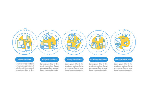 Evaluating the Sleep Schedule Vector Infographic for Health and Wellness Communication